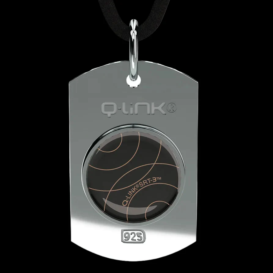 Q-Link Solid .925 Silver SRT-3 Pendants